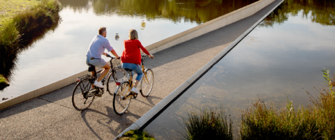 Provincie_Limburg_Fietsen_door_het_water