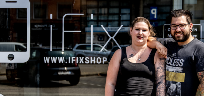 Tweede leven voor je smartphone en tablet - Bedrijfsprofiel - iFix