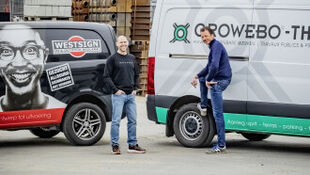 Stijlvolle belettering van vloot en machines - Testimonial - Westsign - Growebo