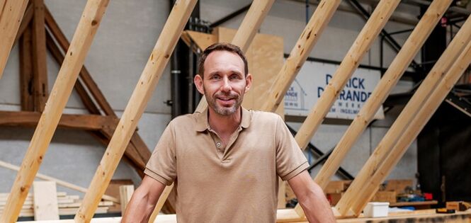 Vakmanschap in de vingers, hout in het hart - Bedrijfsprofiel - Houtconstructie Desmyter