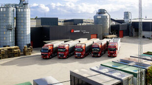 Conforme en moderne site voor producent van houtpellets - Gemaackt - Adviron
