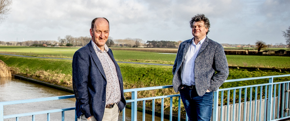 Twee burgemeesters, twee ondernemers