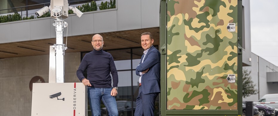 Beveiliging en monitoring met een groen randje